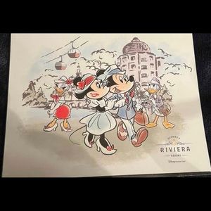 Disney World Riviera DVC Lithograph